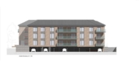 **Exklusive Niedrigenergie Wohnung KfW 40 QNG im Zentrum** - inkl. bestehendem KFW Kredit 2,3% 150.000 € pro Wohnung (Kredit übertragbar auf Käu - Ansicht Nordwest